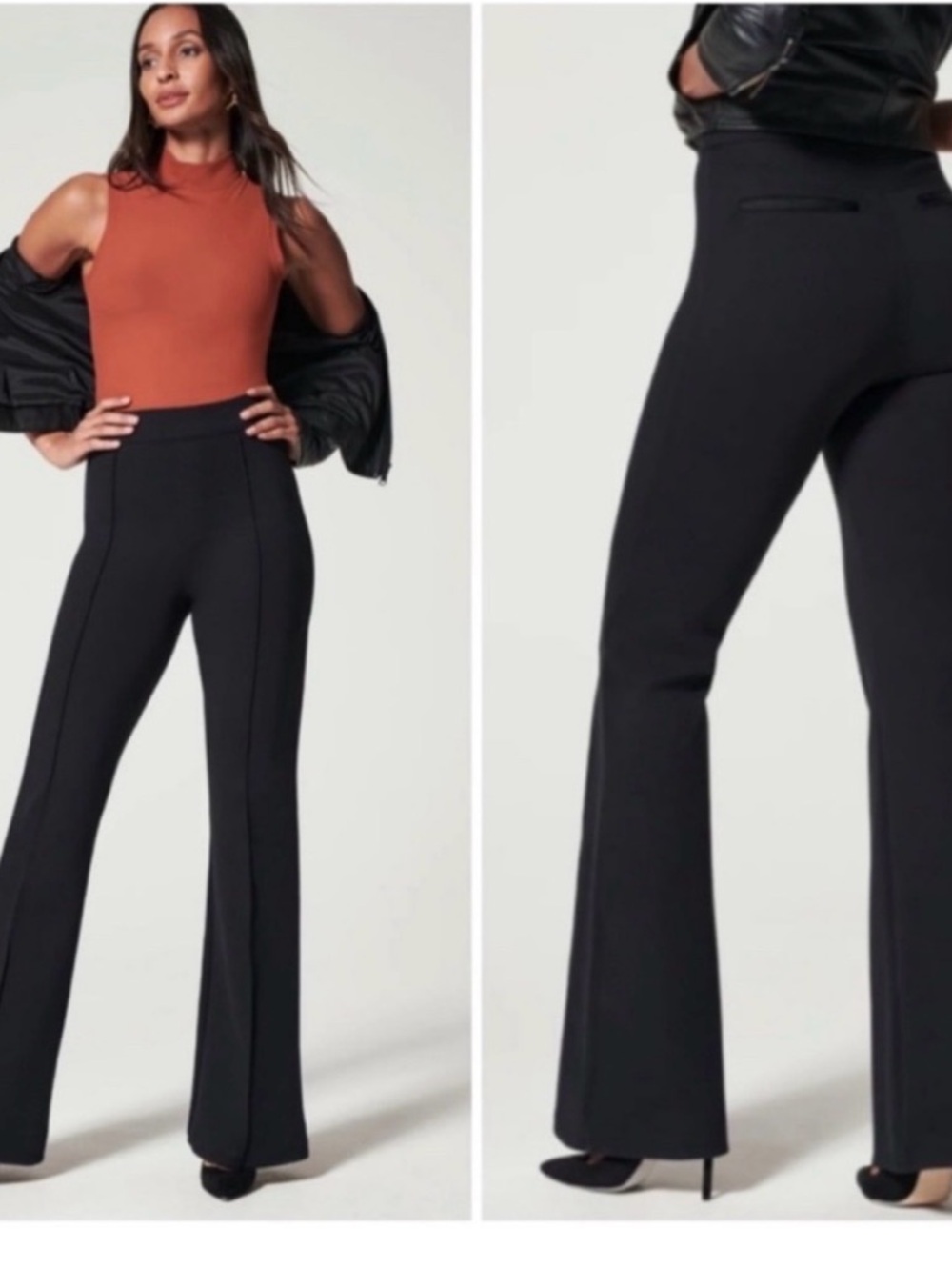 SPANX perfect high-rise flare Pants size M